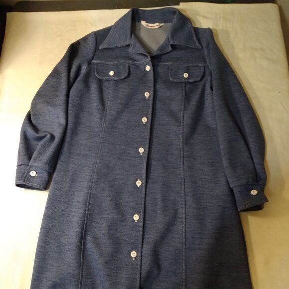 Vintage ILGWU Country Miss Button Down Dress - Picture 2 of 9